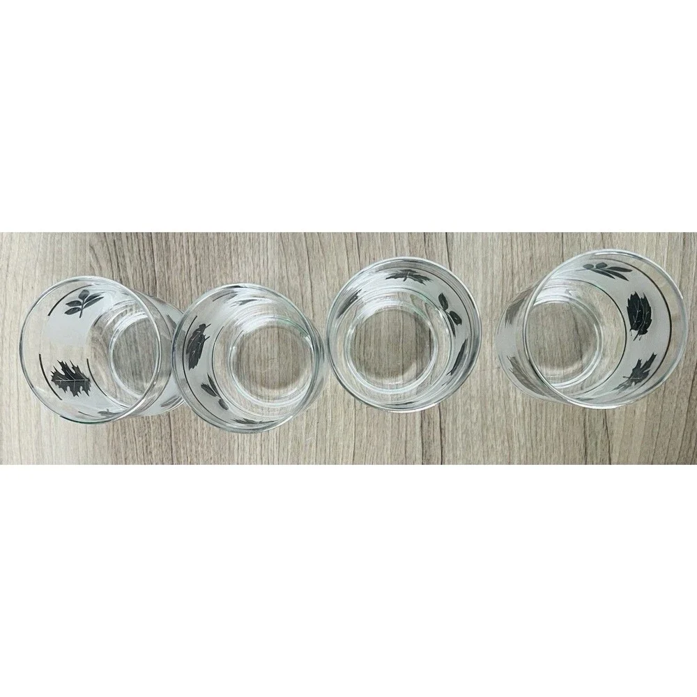 6 vintage Libbey 
